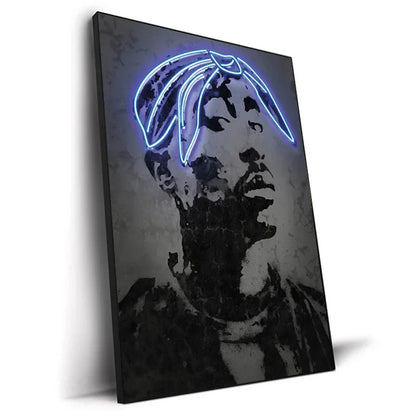 Abstract Neon Rappers