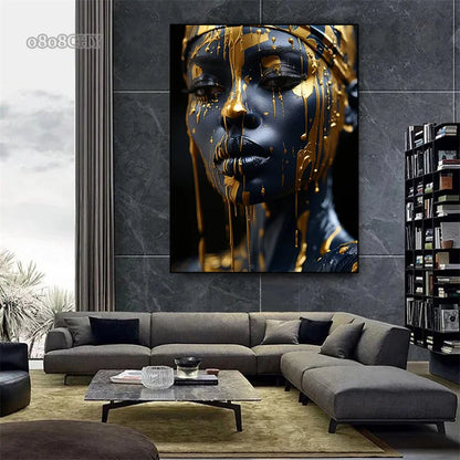 Golden Drip Elegance