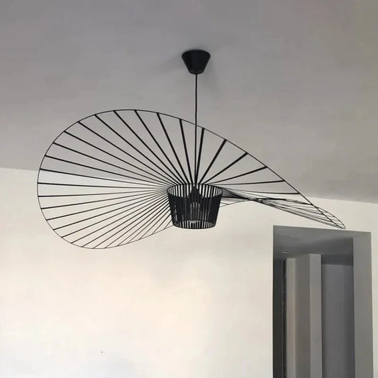 Elegant Hat Inspired Ceiling Pendant