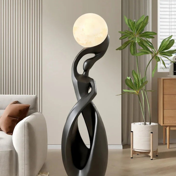 Black Body Lamp for Floor Decor