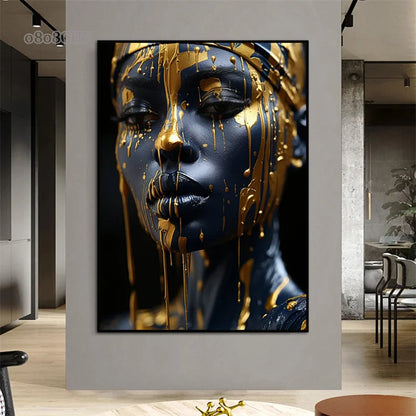 Golden Drip Elegance