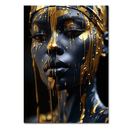 Golden Drip Elegance